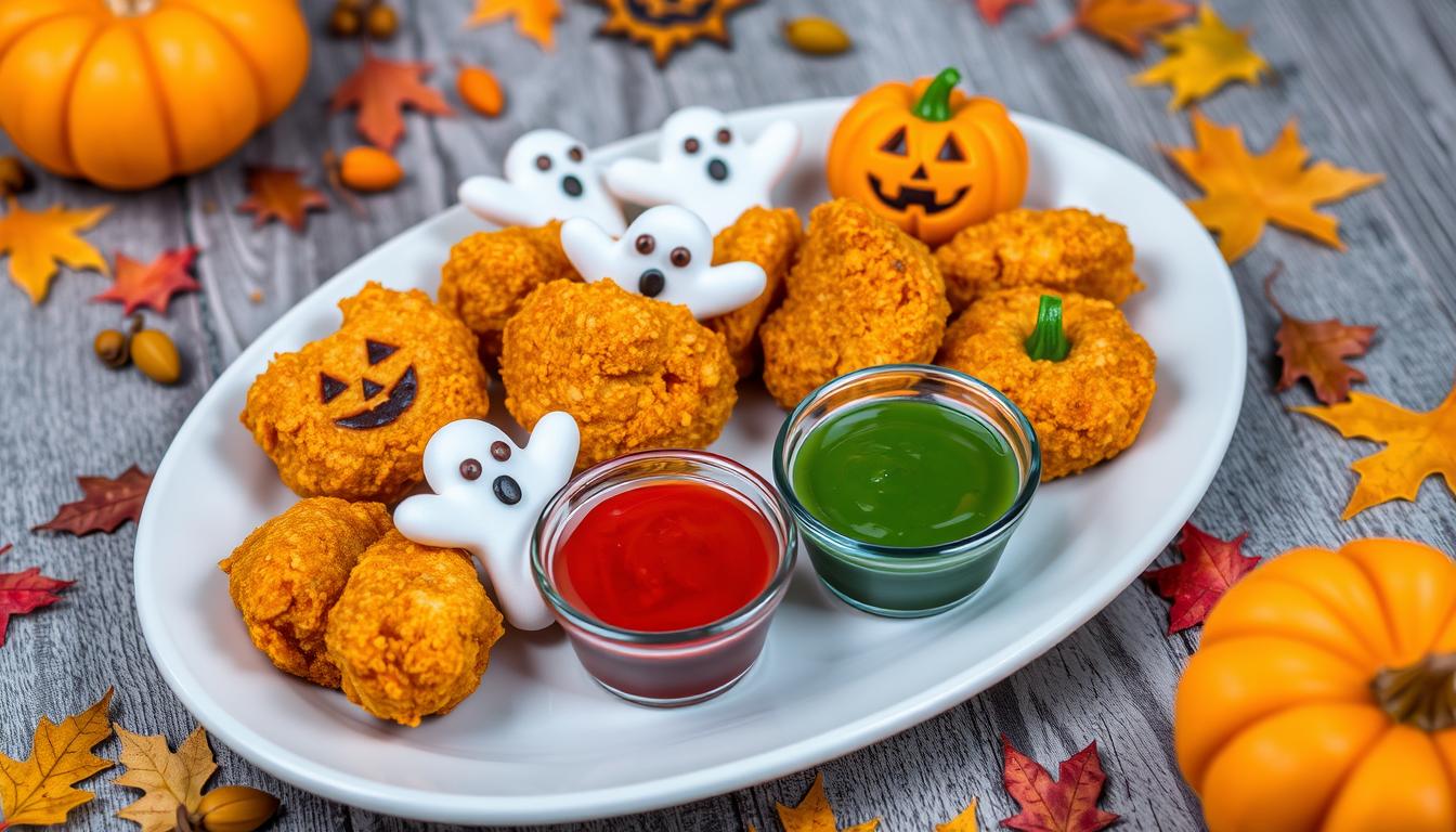 Halloween Chicken Nuggets