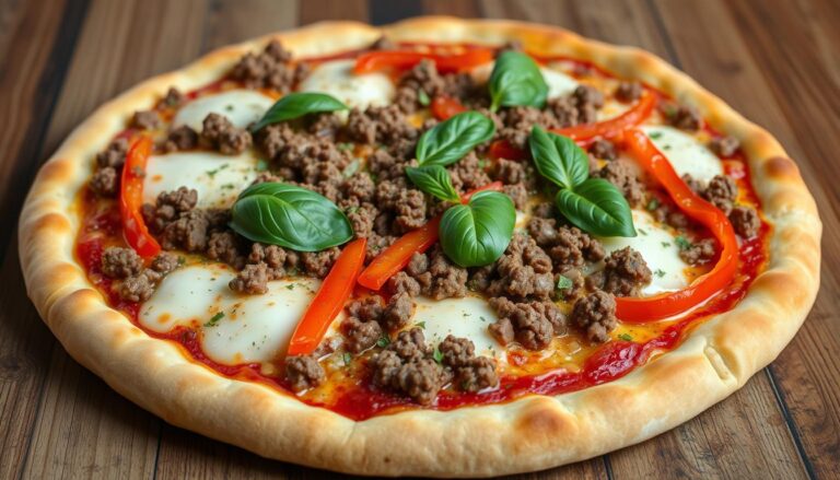 beef pizza​