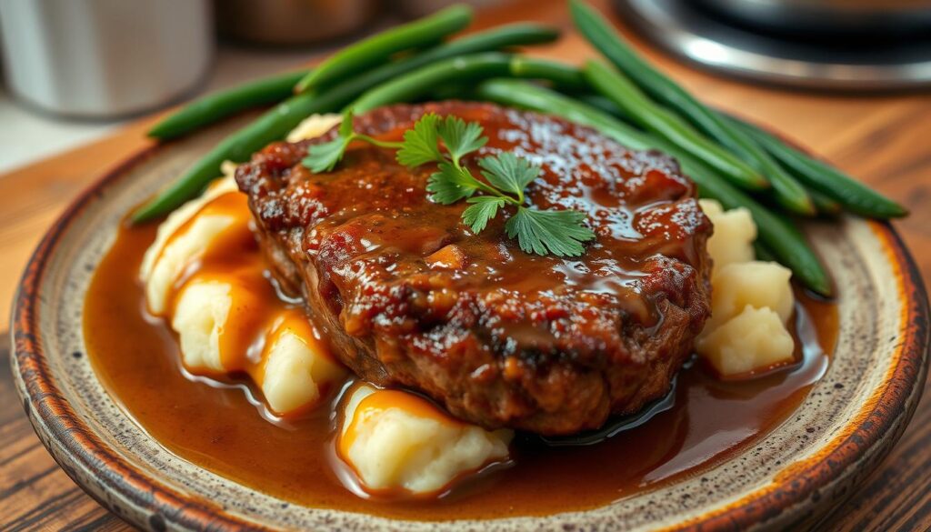 oven baked salisbury steak