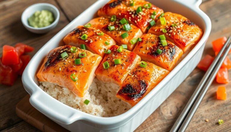 sushi bake salmon