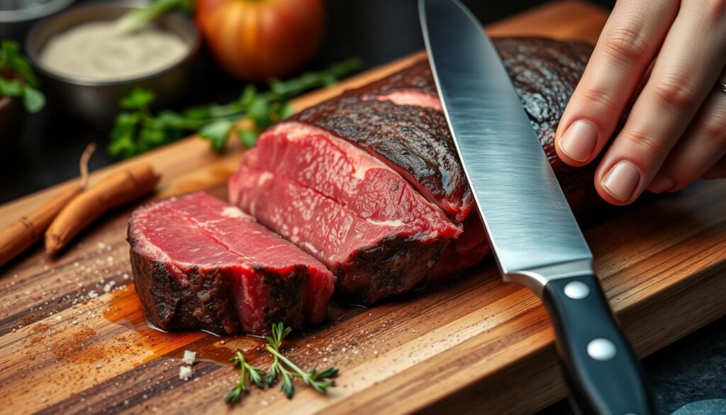 trimming tenderloin