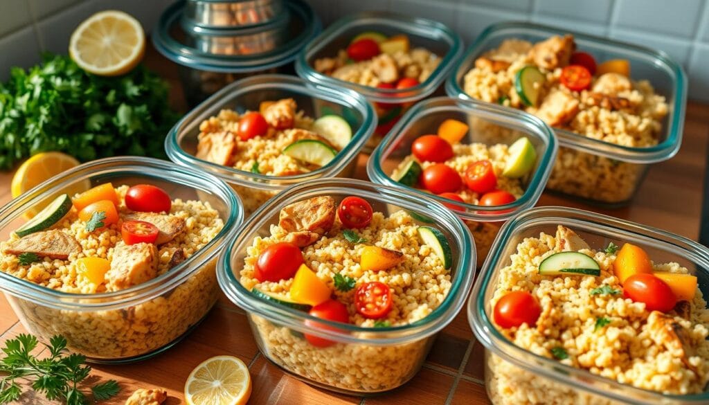 Chicken Couscous Meal Prep