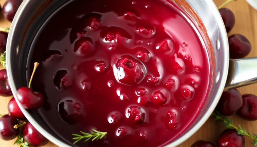 cherry red wine sauce