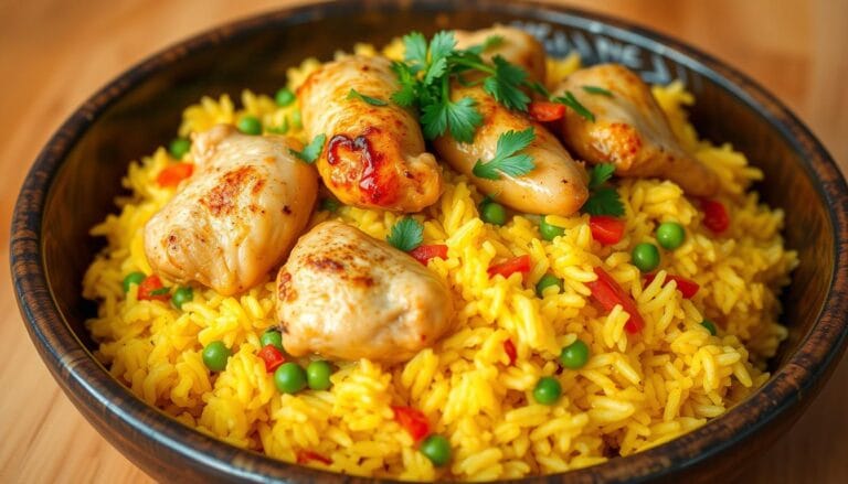 chicken and yellow rice recipe