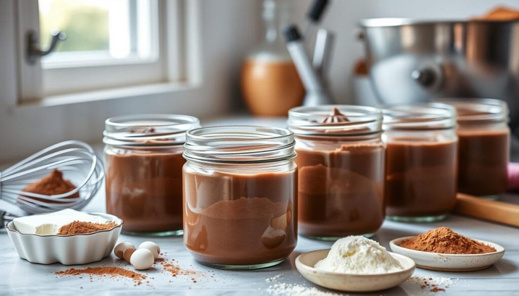 chocolate mousse storage