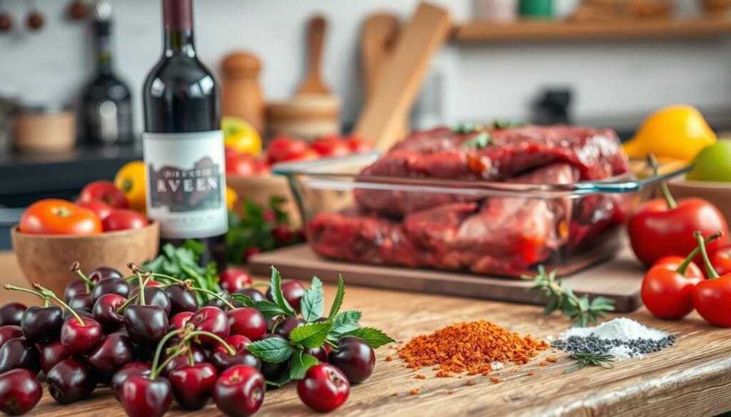 fruit wine beef recipe