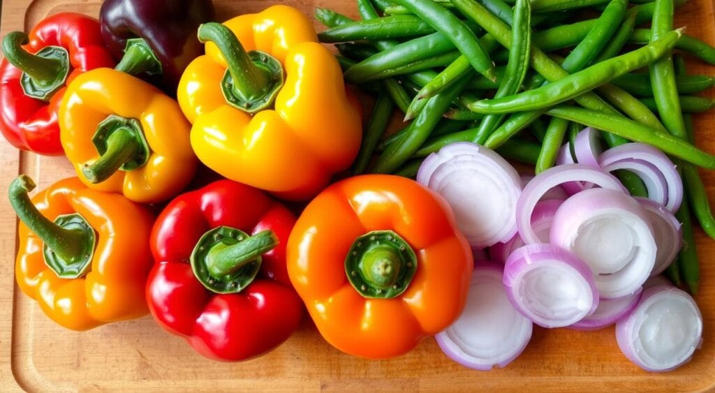 pepper steak vegetables