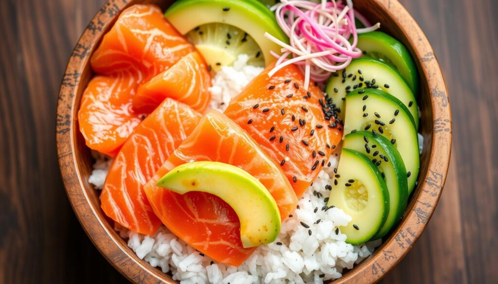 salmon bowl ingredients