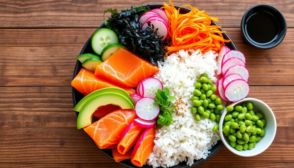 salmon bowl ingredients