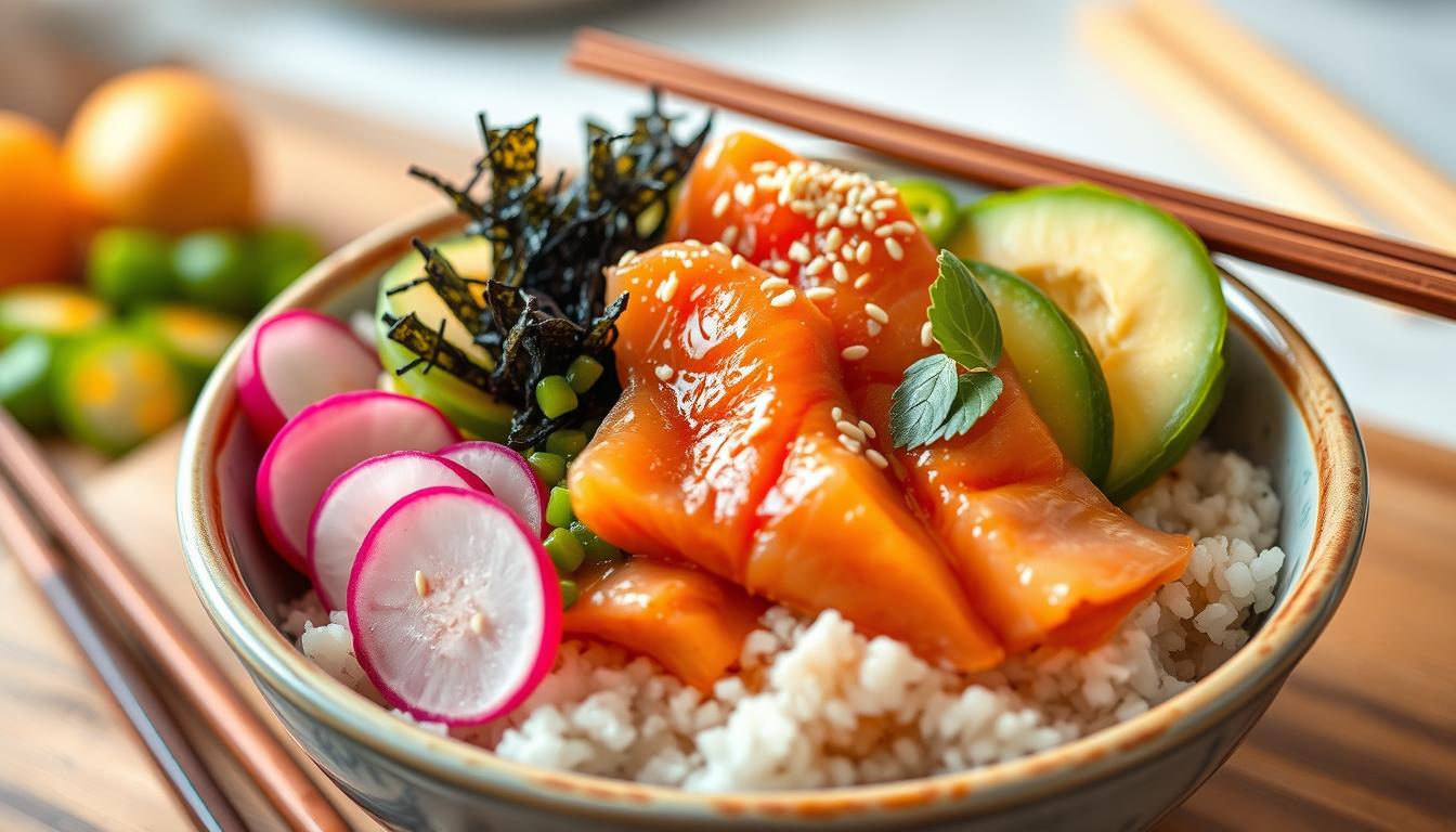 salmon bowl​