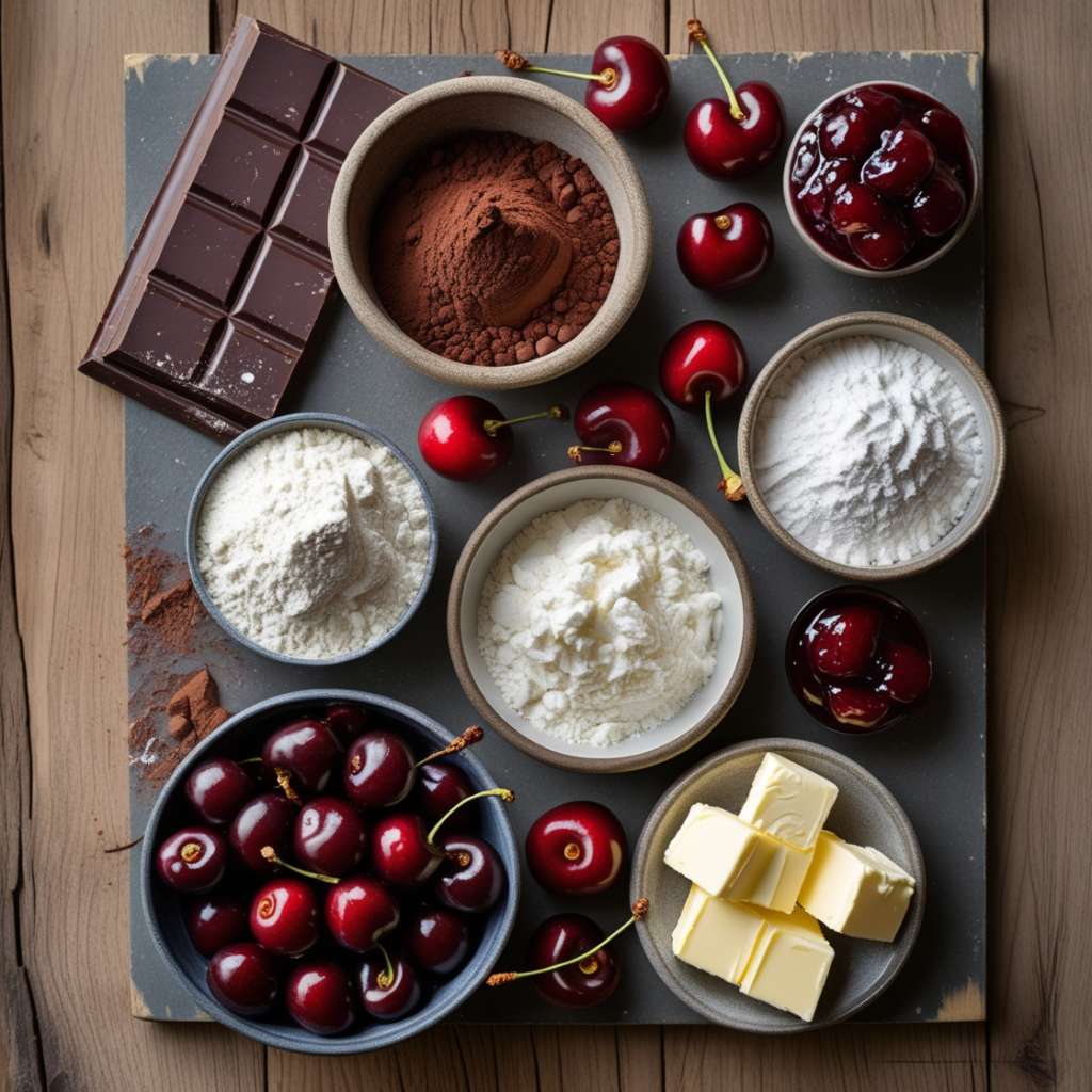 Chocolate Cherry Cake