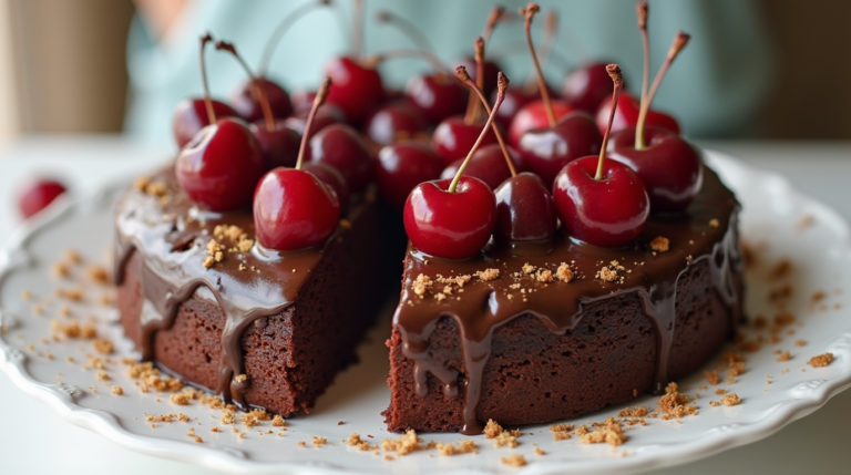 Chocolate Cherry Cake