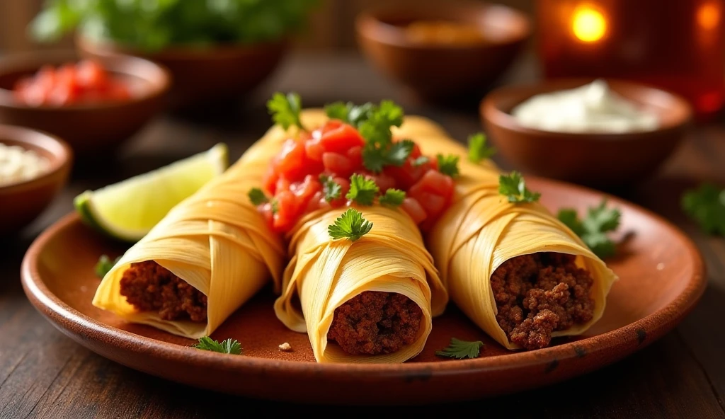 Authentic Beef Tamales