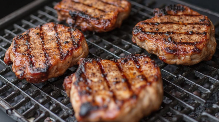 Steak on Pellet Grill